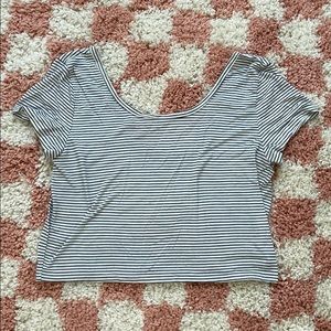 AE Low Back Scoop Crop Top!